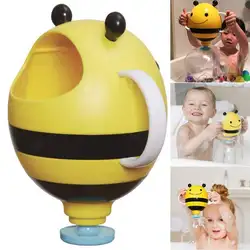 Забавная пчела форма детей спринклерной для ванной водопад игрушка Душ Распылитель воды 3 лет и выше унисекс Желтый