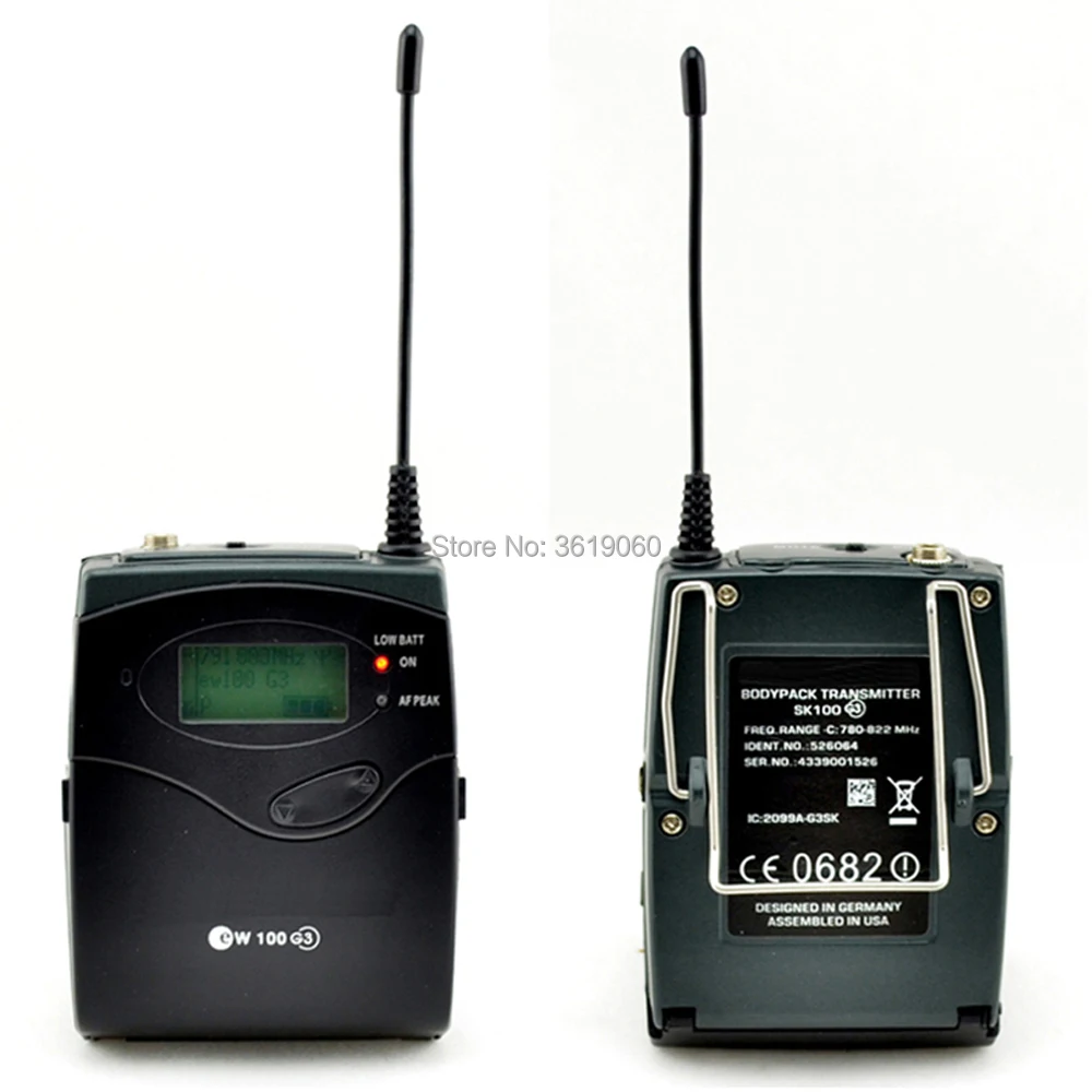 Free Shipping  EM2050 ew100G3 UHF PLL true