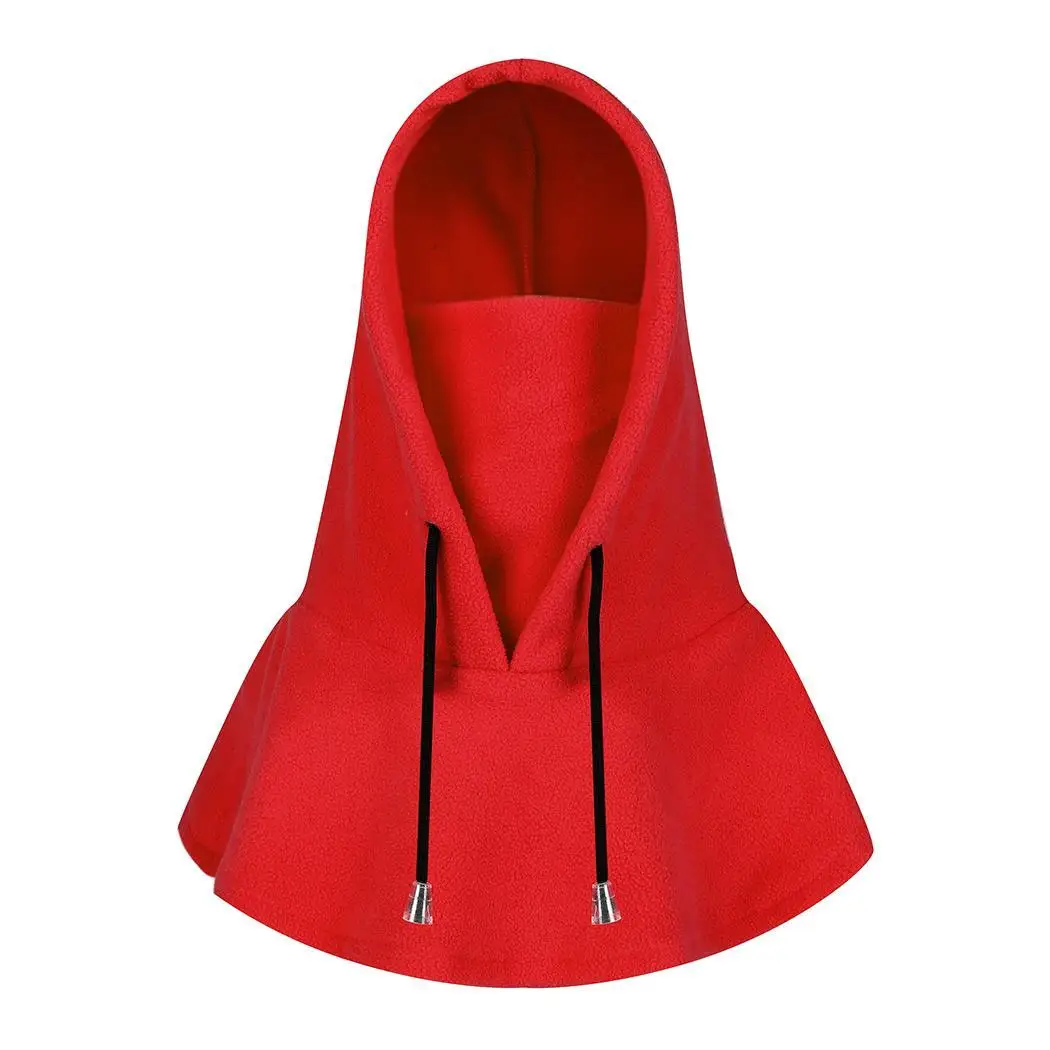 Спортивный Лыжный толстый шарф для кемпинга зимняя уличная Кепка унисекс походная теплая Пылезащитная рюшами ветрозащитная флисовая ветрозащитная