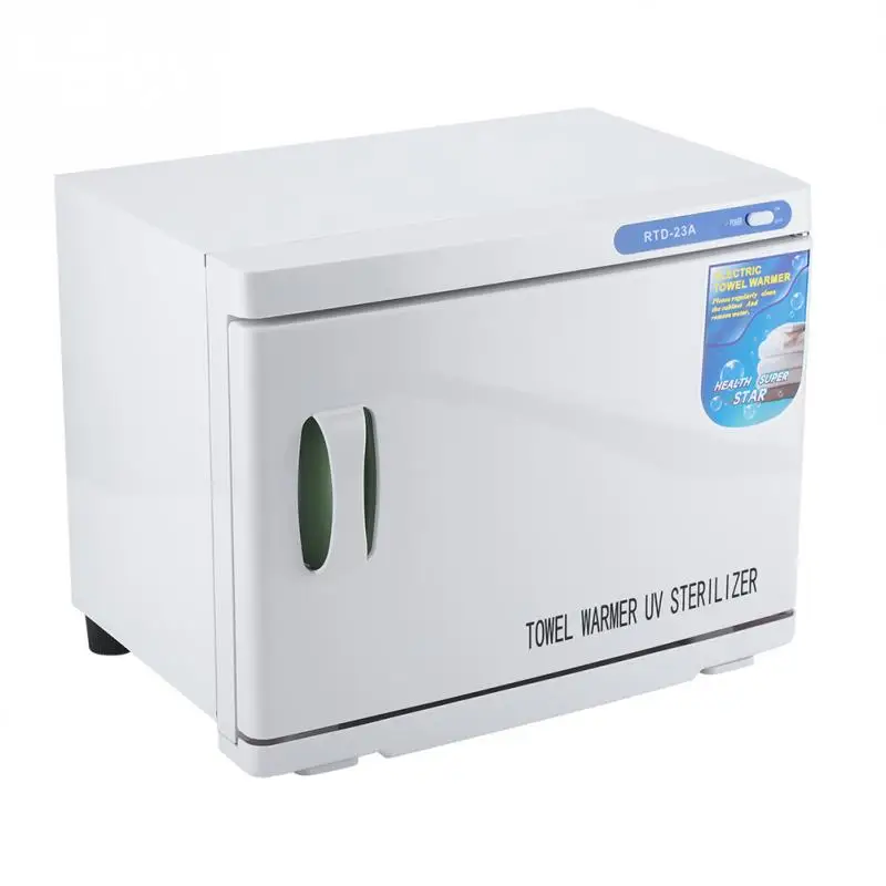 

23L Capacity Towel Warmer Cabinet Sterilizer Strong UV Reflection Disinfection Equipment Tool Hot Towel Cabinet