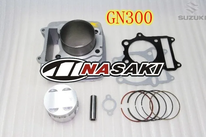 

For SUZUKI GN250 GN 250 BIG BORE Cylinder Kit 78mm Bore Upgrade Kit for 300 cc GN300 Improve Performance