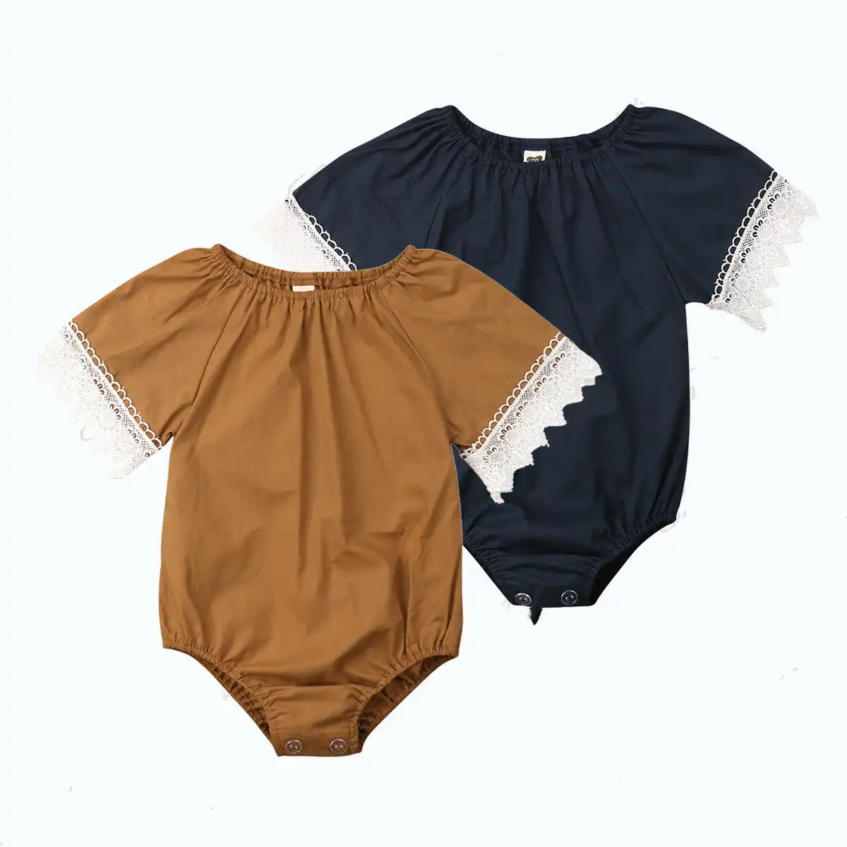 royal blue baby romper