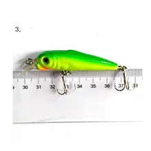 Рыболовные снасти супер Предпочтительная горячая модель красочные рыболовные приманки жесткая приманка гольян рыболовные Вертлюги карабин аксессуары