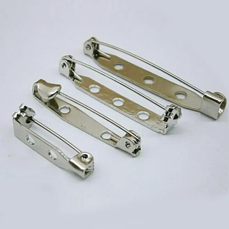

Three-hole Pin With Lock 50PCS Lightweight With Locks Pin Iron Three Holes Safety Sewing Craft Mini