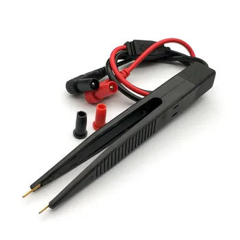 

Hot SMD Chip Component LCR Testing Tool Multimeter Tester Meter Pen Probe Lead Tweezers For FLUKE For Vichy