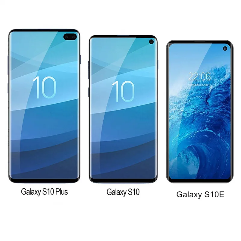 9D изогнутая пленка для samsung Galaxy s10 e plus, закаленное стекло для samsung Galaxy Glaxy s 10e s10plus s10e, защитное стекло