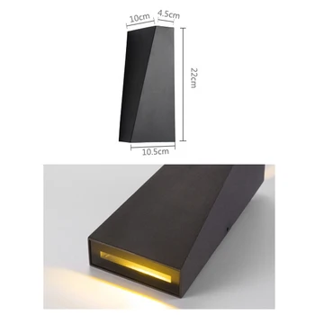 

1 Pcs 10W LED Wall Light Lamp Modern Lighting for Bedroom Corridor Home Bedside MDJ998