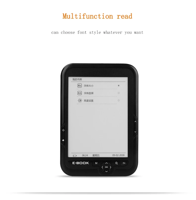 Специальная цена по прейскуранту завода e ink 6 дюймов 600*800 черный libro electronico ebooke