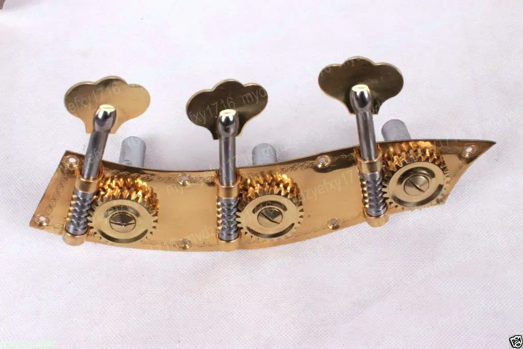 

Double bass Peg Tuner Keys Metal Body 3/4 4/4New Durable Brass New 5 string #2