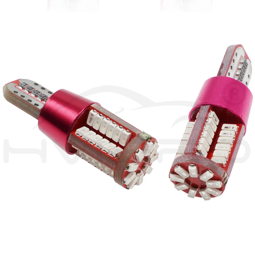 10X T10 W5W 168 192 W5w 57smd указатель поворота номерной знак лампа багажника светодиодная