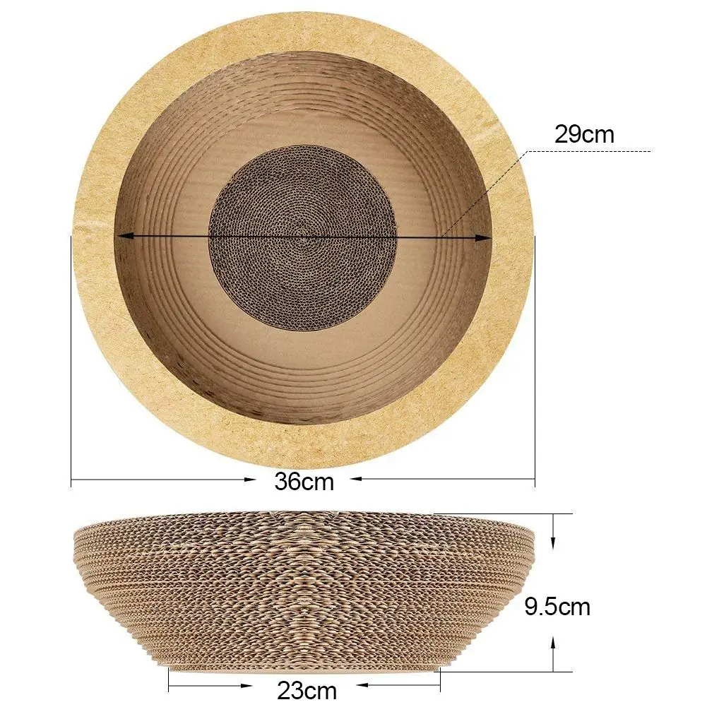 Практичная Когтеточка для кошек, доска для отдыха, гофрированный картонный скребок для кошек, Когтеточка для когтей, большая игрушка для домашних животных
