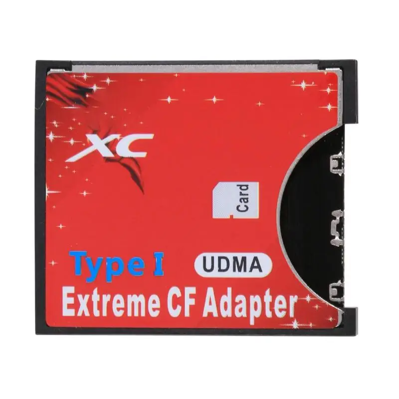 

High Speed MMC Memory Card to Flash Type I Card CF Card Reader Adapter Case