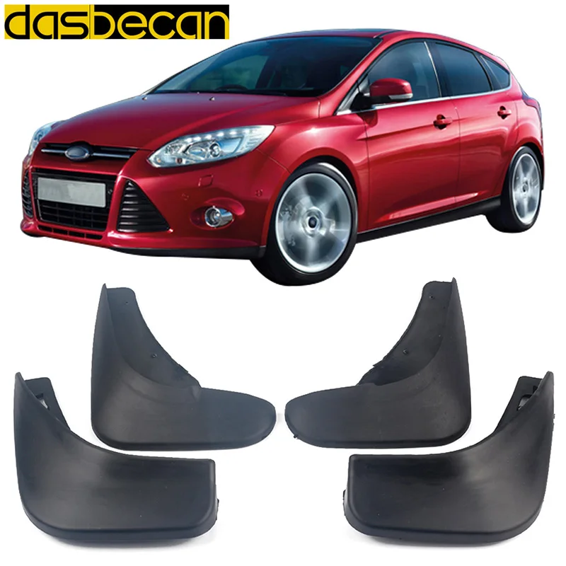 Автомобильные Брызговики Dasbecan для Ford focus MK3 хэтчбек 2011 2014 брызговики Аксессуары