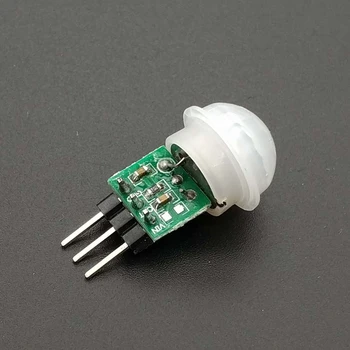 

Mini IR Pyroelectric Infrared PIR Motion Human Sensor Automatic Detector Module AM312 Sensor DC 2.7 To 12V