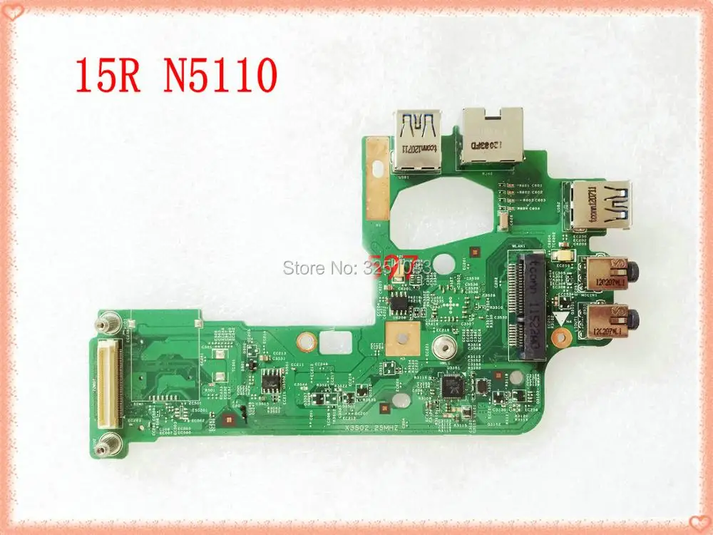 48.4IF20. 021 для Dell DN15 TI I/O плата 10831-2 Inspiron 15R N5110 Vostro 3550 Аудио USB 3 0 порт LAN Ethernet |