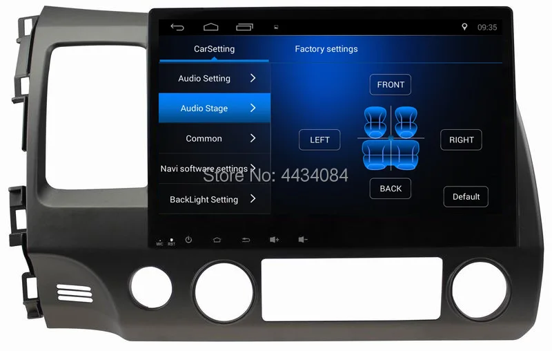 Автомобильный аудио экран Ouchuangbo gps nav для Civic 2006 поддержка USB SWC bluetooth android 8 1 4