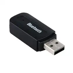 Мини Bluetooth адаптер 3,5 мм стерео с разъемом музыка Динамик приемник беспроводной USB Bluetooth 2,1 адаптер Поддержка A2DP V1.2 черный