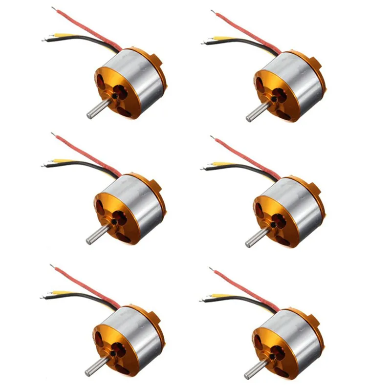 Бесщеточный мотор XXD A2212 1000KV 2-3S для радиоуправляемого самолета квадрокоптера