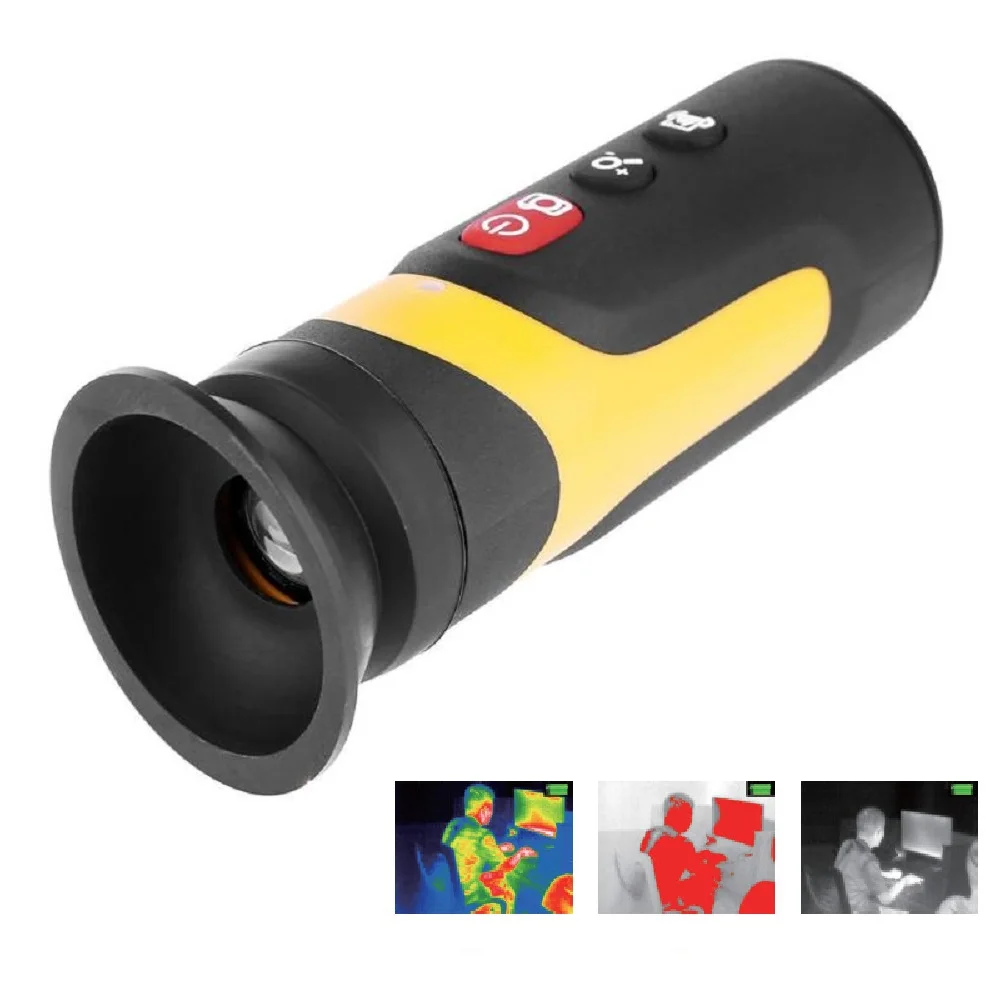 

HT-320D Handheld 2X Zoom Infrared Imager Night Vision IR Hunting Optics for Night 6.52mm 320x240 Infrared Thermal Camera Tester