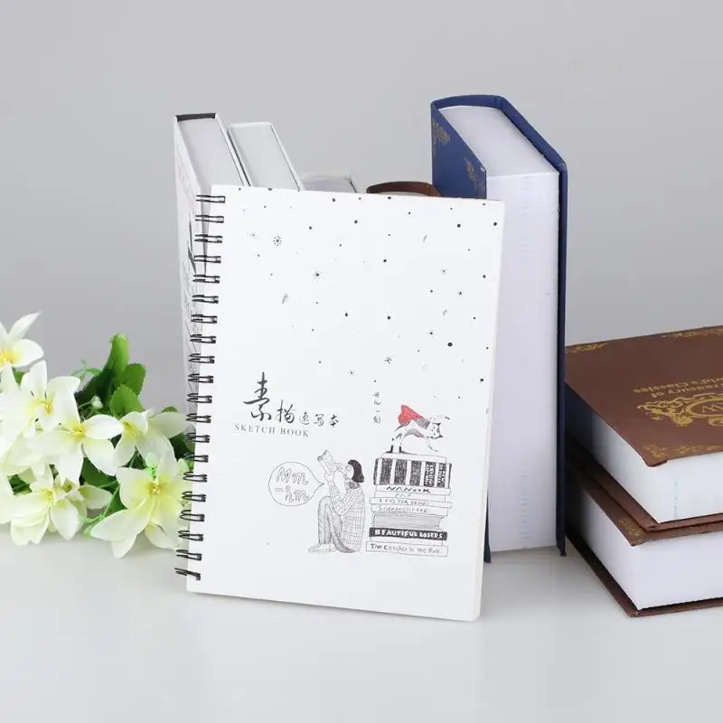 

32 Sheets Sketchbook 16K Paper Drawing Painting Graffiti Sketch Book Memo Notebook Notepad Office School Stationery Art Supplies