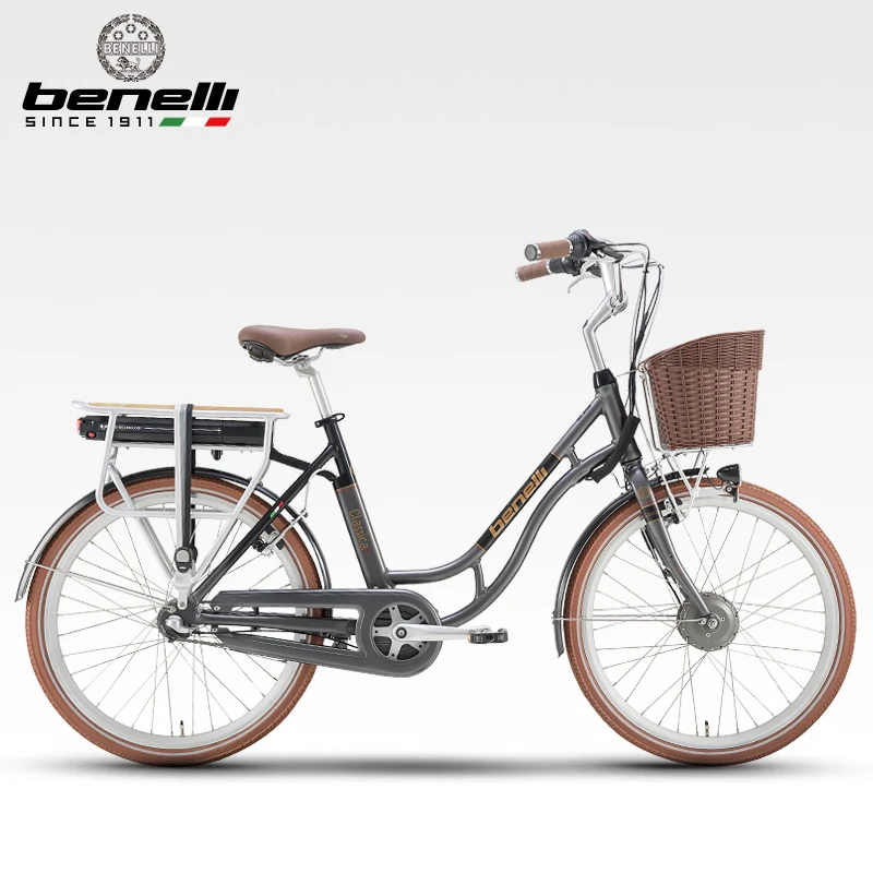 Flash Deal - 7 Speed 250 W / V Lithium Battery Electric Bicycle Electric Bicycle Bicycle Vintage Retro Style Elektrikli Bisiklet... Ebike 3