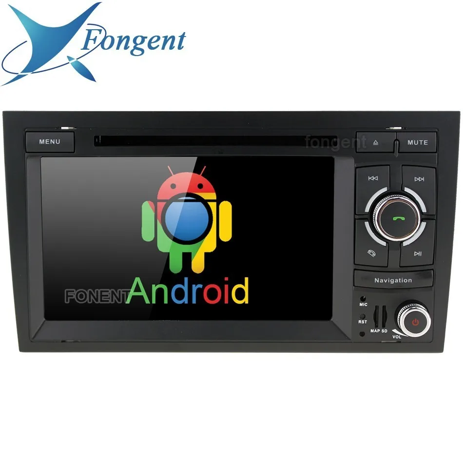 Flash Deal Android 9.0 Unit Car DVD player for Audi A4 2002 2003 2004 2005 2006 2007 2008 Multimedia 4Gb+64Gb 8-Core RDS PX6 RK3399 GPS PC 1