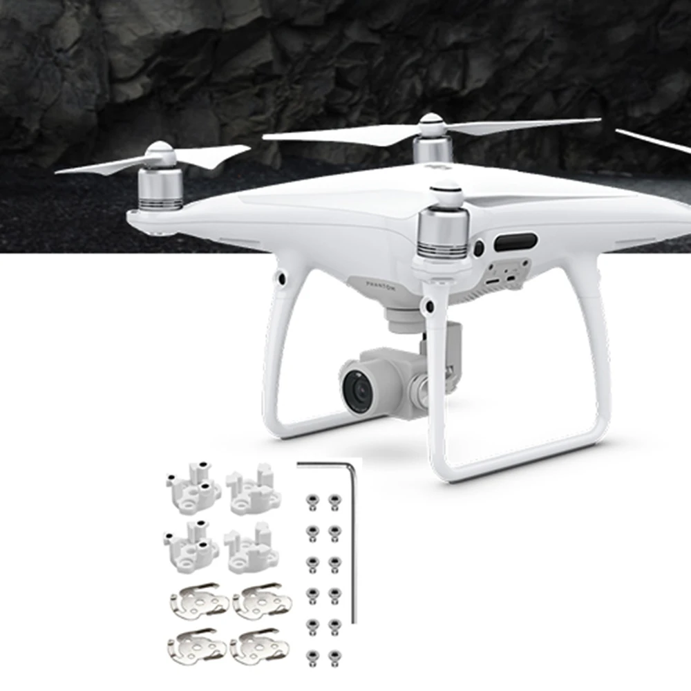 1 комплект крепежных адаптеров для пропеллера DJI Phantom 4/4Pro|Наборы аксессуаров