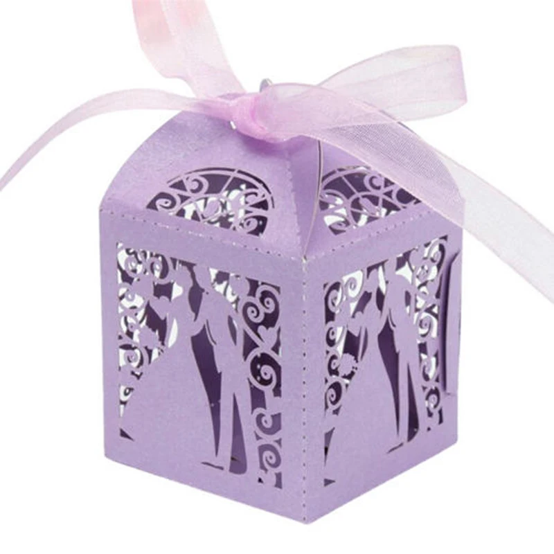 

10/50/100pcs Married Wedding Box Gift Candy Paper Party Box Small NEW STYLE
