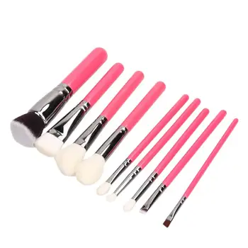 

9 pcs Soft Goat Hair Makeup Brushes Powder Foundation Eyeshadow Blush Contour Beauty Brush Set Tools Maquiagem