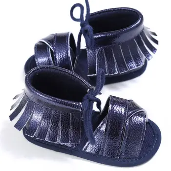

5 Colors New Arrived Baby Girl Prewalker Infant Lace-up Soft-soled High Quality Newborn PU Firstwalker Shoes Hot Sale
