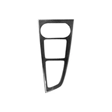 For Audi A4L A5 2017 2018 / For A4 B9 2016 2017 Carbon Fiber Car Center Console Gear Shift Panel Cover ONLY LHD a4 b9 carbon fiber gear shift knob for audi q7 2016 2017 2018 2019 a5 2017 s4 s5 2018 shift handle cover car sticker