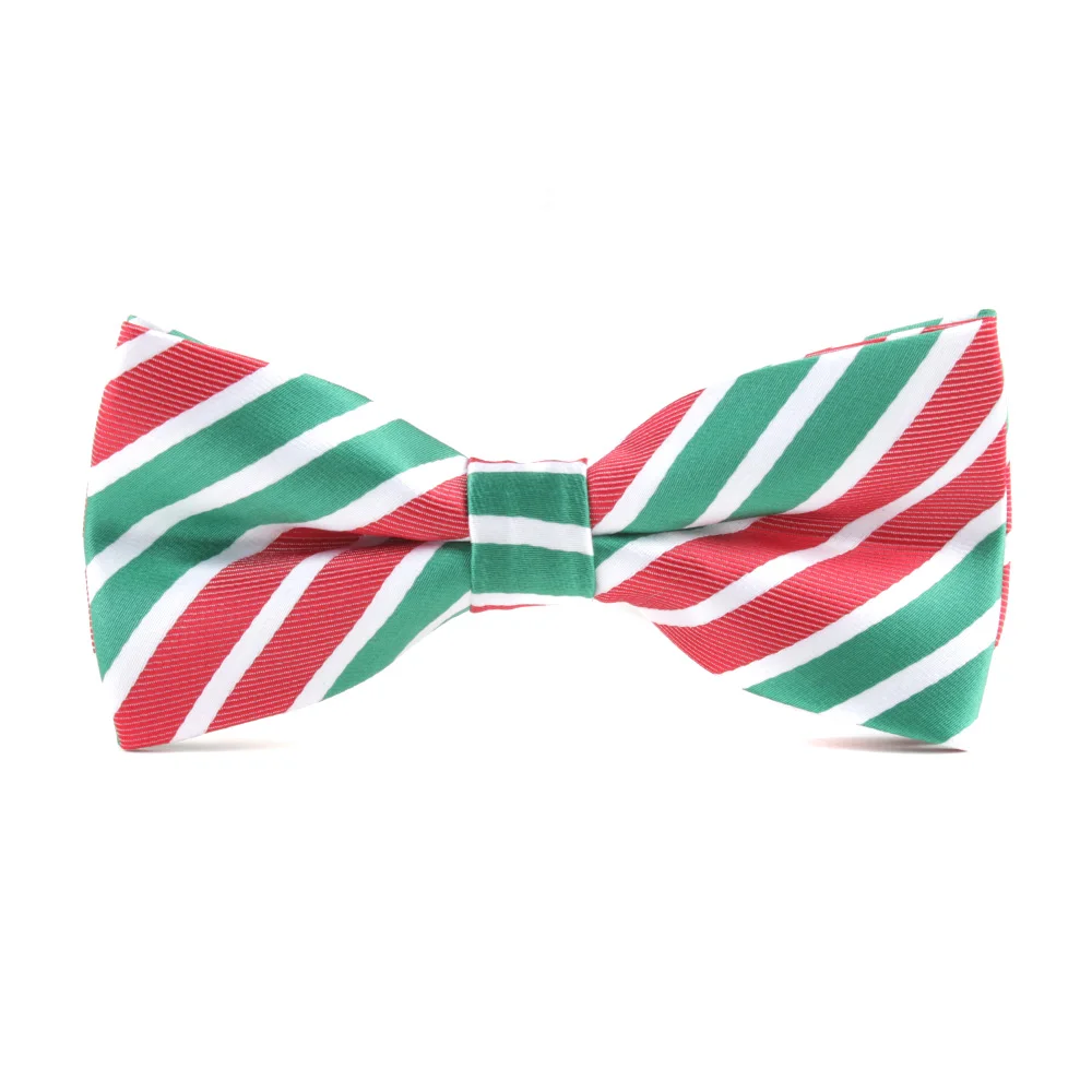 Christmas Bow Ties for Mens Suits Polyester Bowties for Marriage