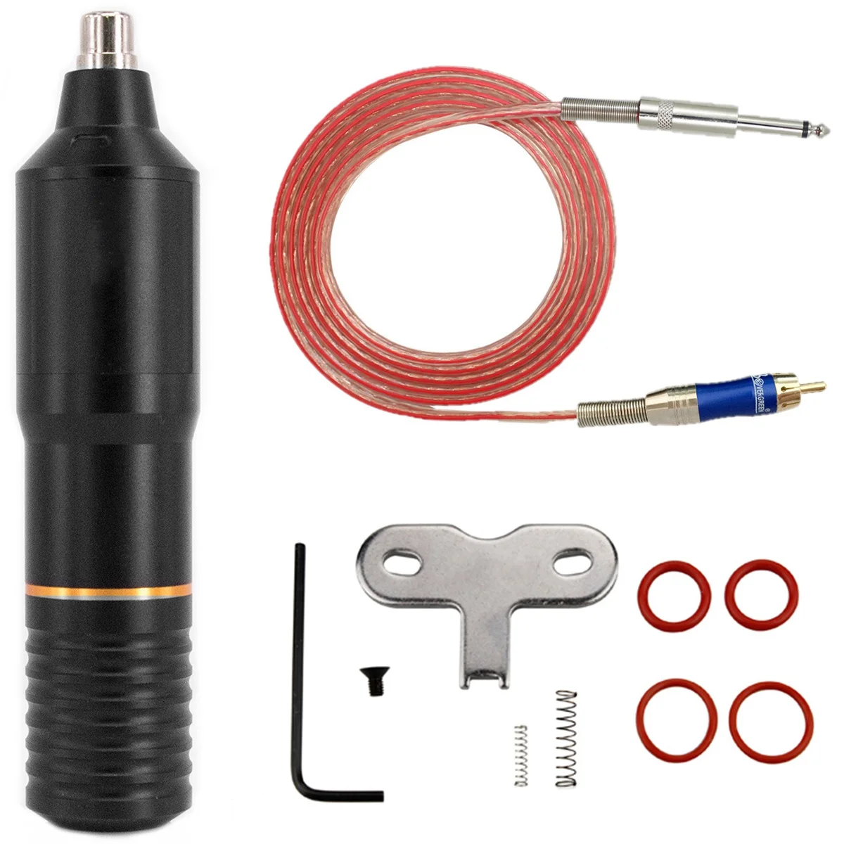 

HTHL-Quality Rotary Tattoo Pen Machine Swiss Motor Makeup Tattoo Machine Free Rca Cord Tattoo Machine