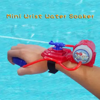 

Wrist Blaster Water Gun Squirt Pistol Outdoor Hand-Held Children Summer Beach Swimming Water Playing Wrist Ribbon Water Soaker