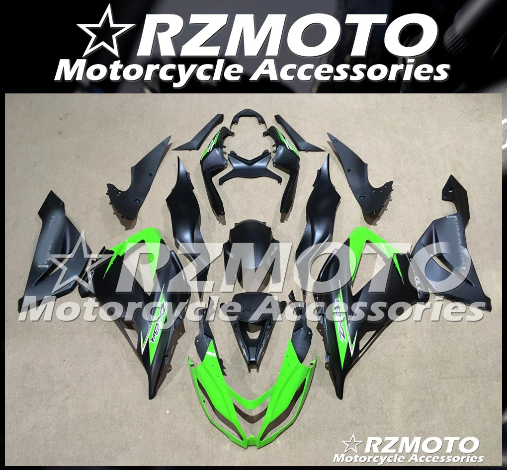ABS обтекатель кузова комплект пригодный для Kawasaki Ninja ZX6R ZX6RR 13 14 15 16 17 18 ZX 6R ZX636 ZX6 R 2013