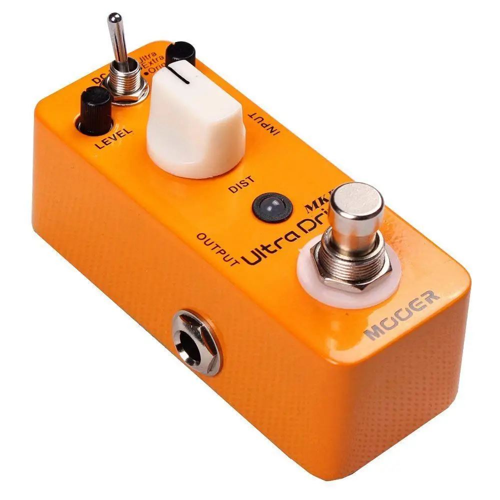 MOOER Ultra Drive MKII Distortion Guitar Effect Pedal 3 Modes True Bypass Full Metal Shell MOOER Ultra Drive MKII Distortion Guitar Effect Pedal 3 Modes True Bypass Full Metal Shell