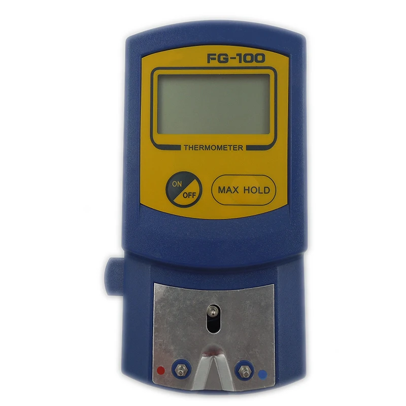 

FG-100 Digital Soldering Iron Tip Thermometer Soldering Iron Tip Temperature Tester LCD Display with 5pcs Thermometer sensor