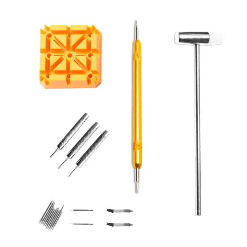 

20pcs Fixed Watch Hammer Adjustable Link Remover Watches Repair Tool Kit Convenient Watch Accessories