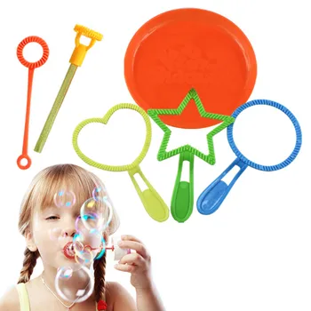 

Kids Blowing Bubble Toys for Children Outdoor Fun Games Boys Girls Toy Birthday Gifts with Not Included Soap Liquid