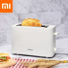 Xiaomi Youpin Pinlo électrique pain grille-pain en acier inoxydable pain cuisson Machine pour Sandwich réchauffer cuisine Toast 500w(China)