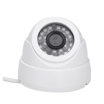 

1/3 CCD 1000TVL 24 LED IR Cut Security Indoor Dome CCTV Camera 3.6mm PAL
