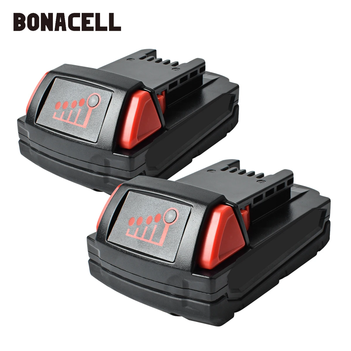 

Bonacell 18V 2000mAh M18 XC Li-Ion Replacement Battery for Milwaukee 48-11-1815 M18B2 M18B4 M18BX L30