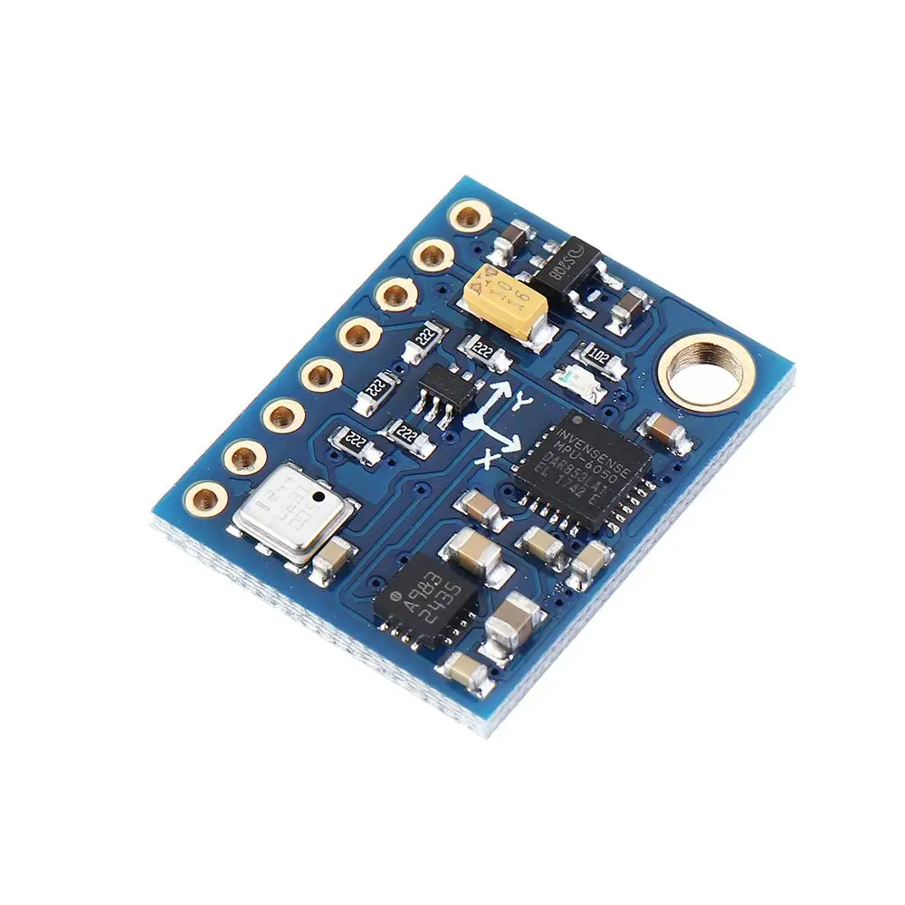 

NEW 5V MPU6050 HMC5883L BMP180 10DOF Sensor Module 3-axis Gyroscope Accelerometer For Arduino