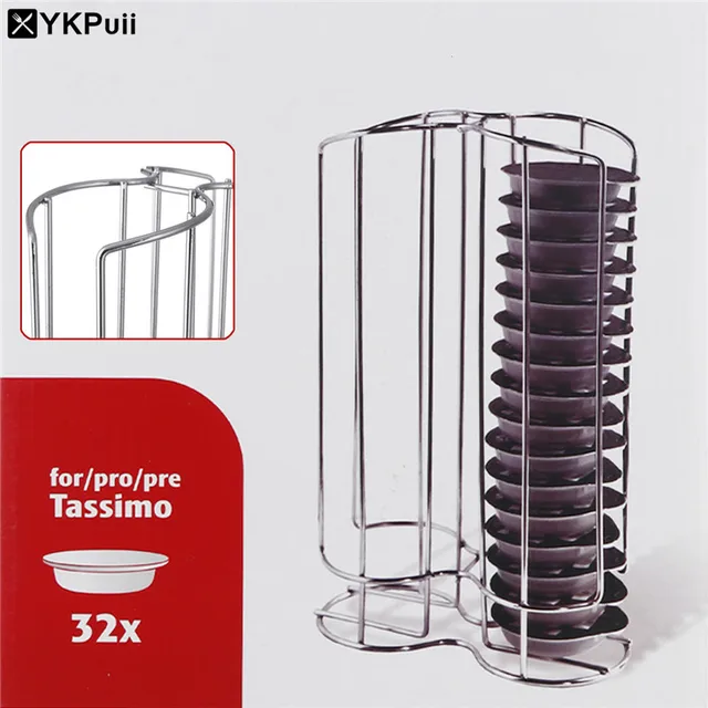 Best Price 32 Pods Revolving Nespresso Coffee Capsule Holder Storage Stand Chrome Tower Mount Rack For Coffee Shop Display D16 Best Price 32 Pods Revolving Nespresso Coffee Capsule Holder Storage Stand Chrome Tower Mount Rack For Coffee Shop Display D16