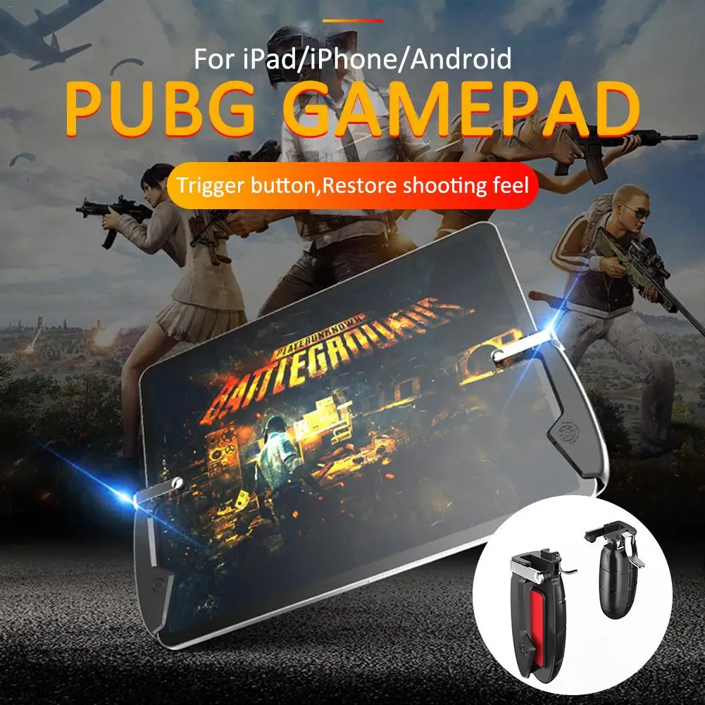 

PUBG Gamepad For IPad Tablet iPhone Gaming Joystick Mobile Shooting Trigger Button Game Controller For IPad And Android Phones
