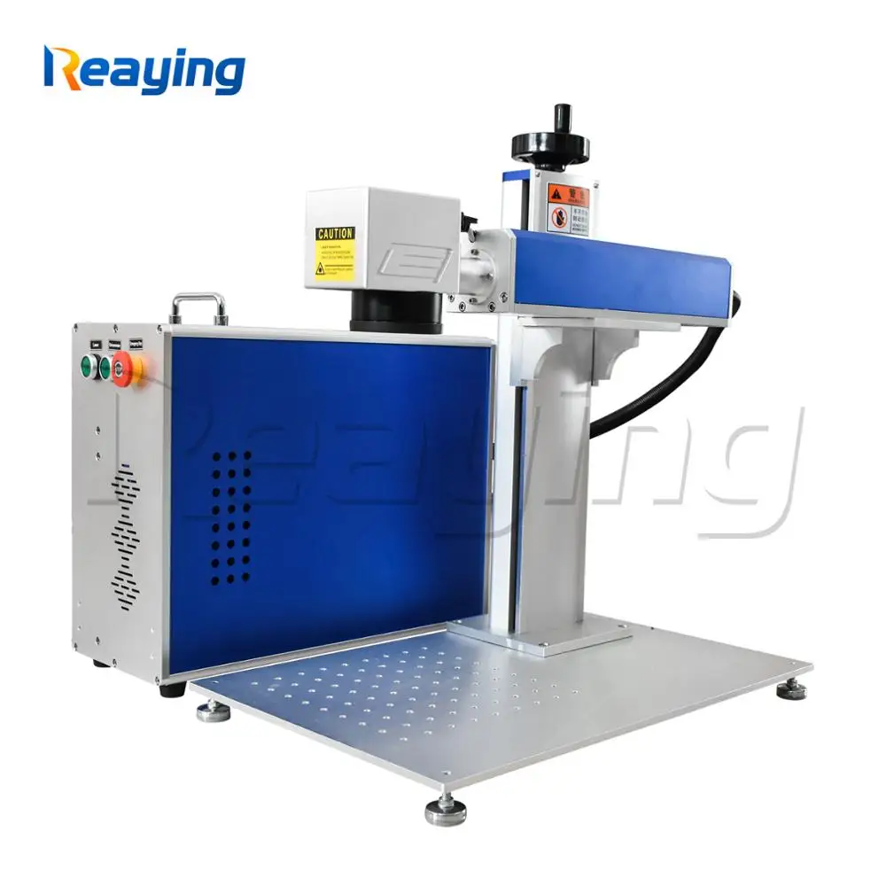 

20w 30w 50w Raycus metal marking fiber laser marking machine for logo printing