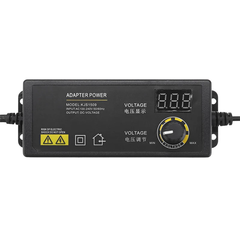 CLAITE KJS 1509 3 24 В 1.5A адаптер питания AC/DC регулируемого напряжения светодиодный