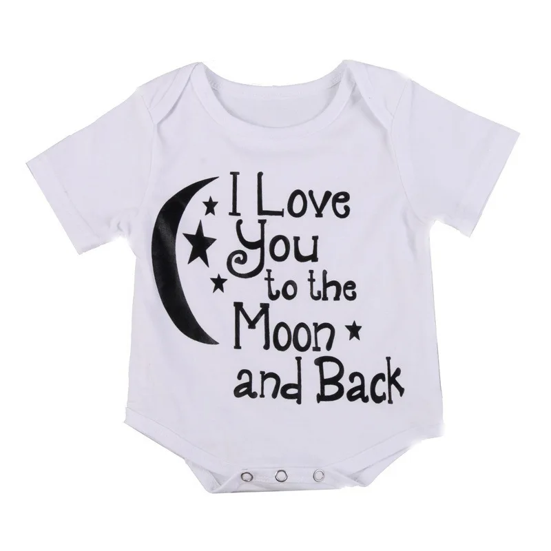 2019 пуловер Bbaby Onesie костюмы для новорожденных и цельный черно белый