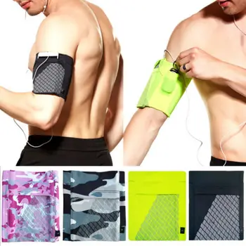 

Universal Sport Running Riding Arm Band Case For MP3 Cell Phone Holder Bag S/M/L New Sports Fitness Outdoor Equipment Wrist Bag