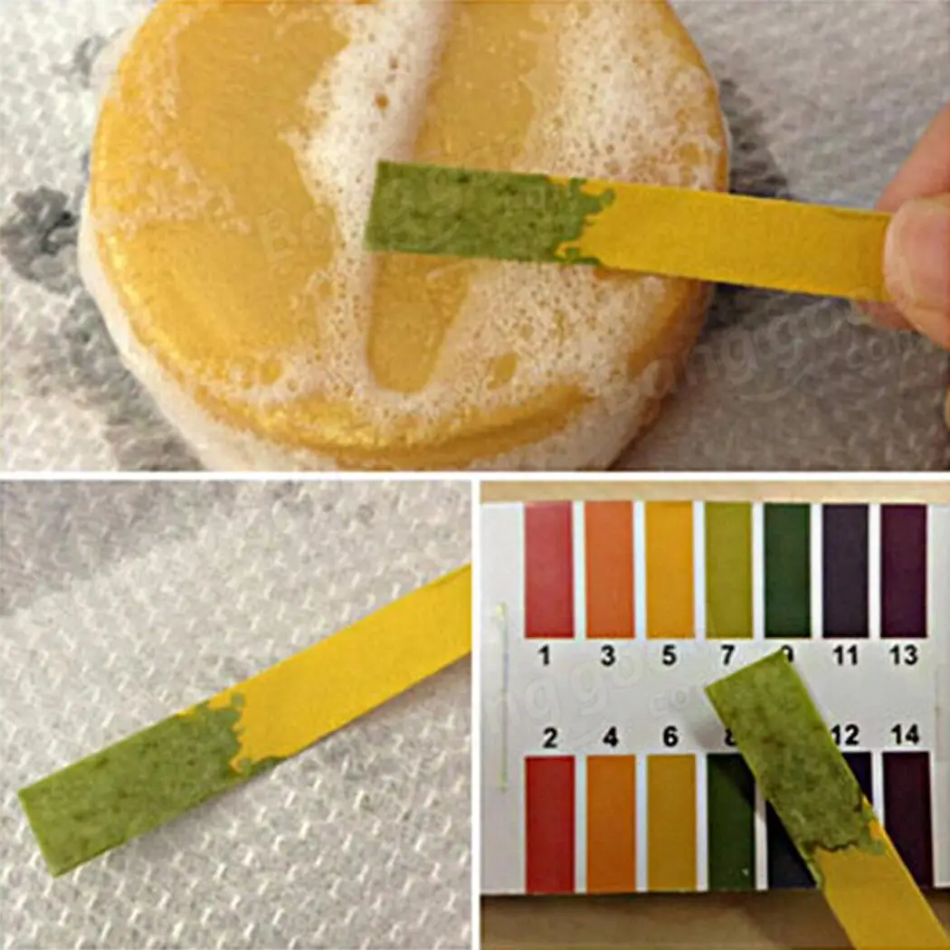 PH Щелочная кислота тест-бумага вода тест ing 1-14PH полный диапазон PH Litmus Home с образцы цветов полоски тест er